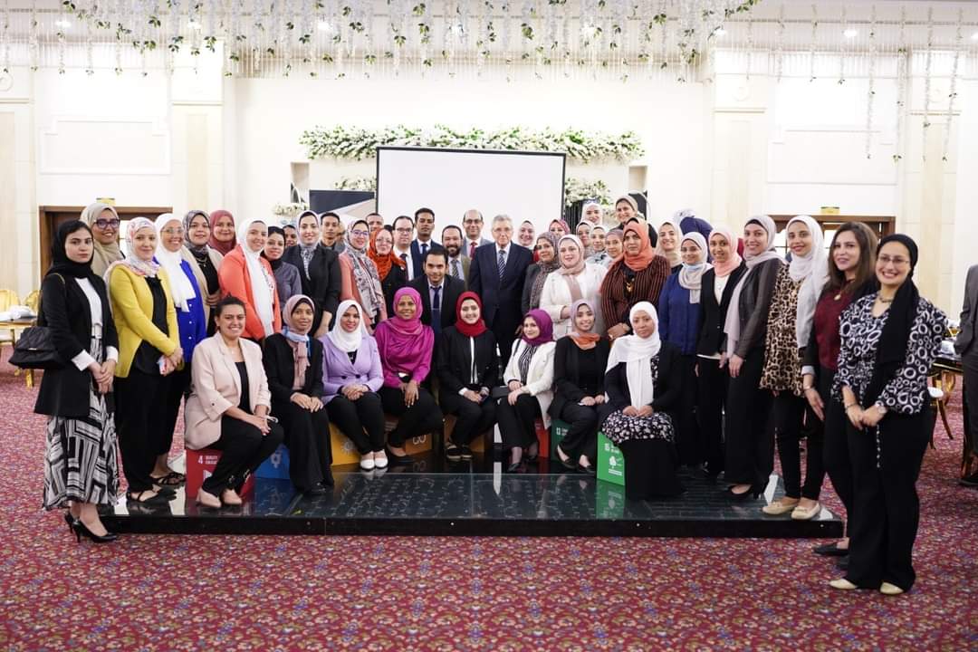 سفراء وحدة الاستدامة من جامعة سوهاج